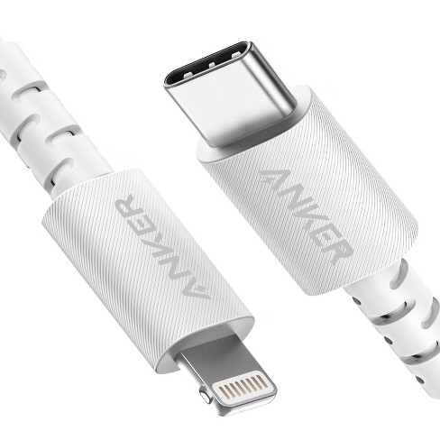 Anker 3' PowerLine Select + USB-C to Lightning - White