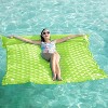 Jasonwell Giant Floating Mat Pool Float - Inflatable Water Lounge, Lake Raft, Beach Toy for Adults & Kids, X-Large, Chartreuse - 4 of 4