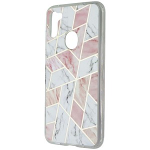 MyBat Fusion Series Protector Cover Case for Samsung Galaxy A11 - Pink Marble - 1 of 1