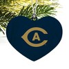UC Davis Primary Logo Heart Love Wood Christmas Tree Holiday Ornament - 2 of 3