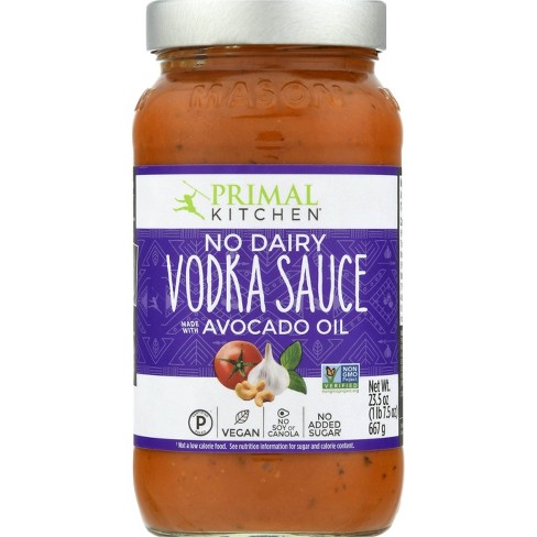 Primal Kitchen No Dairy Vodka Sauce 23 5oz Target