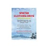 Great Papers! Beautiful Winter Holiday Letterhead 8.5" x 11" Blue 80/Pack (2015100) - 2 of 2