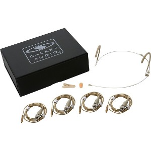 Galaxy Audio HSM8 Beige Omni-Directional Dual Ear Headset Microphone for Sennheiser Systems - 1 of 2