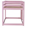 PAGED Twin over Twin Bunk Bed, Modern Wooden Bed Frame with Ladder and Guardrail, Loft Bed for Boy and Girl, Easy Assembly - 3 of 4