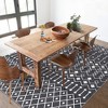 Area Rugs Washable Rugs Bedroom Decor Moroccan Throw Rugs Geometric Carpet Living Room Rug Modern Area Rug for Bedroom Boho Rug - 2 of 4