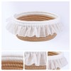 REGALWOVEN Odorless Cotton Rope Handcrafted Compact Size Multiple Use Open Storage Bins 1 Pc - 2 of 4