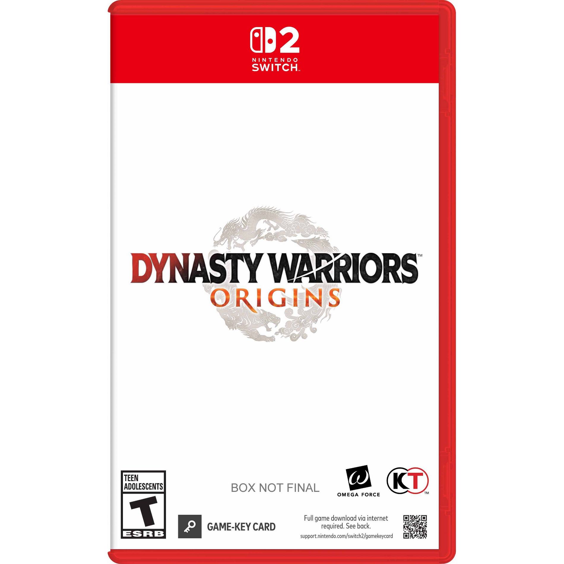 DYNASTY WARRIORS: ORIGINS - Nintendo Switch 2