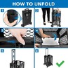 Mount-It! Heavy-Lifting Rolling Mesh Utility Cart | 55 Lbs. Weight Capacity | Black | Perfect for Use at Home, Office, Business, Travel & Shopping - 4 of 4