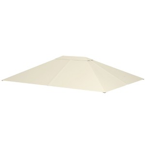 Aghana Digitals Cream White Replacement Gazebo Canopy Roof for 84C-116 Series 10'x13' - UV30+ PA - 1 of 4