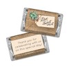 108 Pcs Wedding Candy Hershey's Chocolate Party Favors by Just Candy (2 lb) - Rustic Succulent - 2 of 2