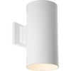 Progress Lighting, Cylinder Collection, 1-Light Wall Light, Antique Bronze Finish, Porcelain Shade - 2 of 2