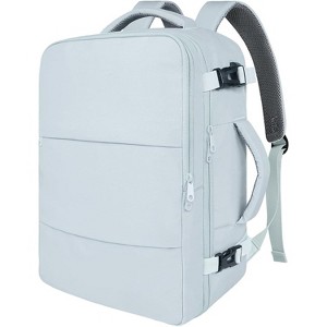 35L Travel Backpack for Women with Laptop Compartment & Shoe Pouch, Airline-Approved Personal Item Bag - 1 of 4