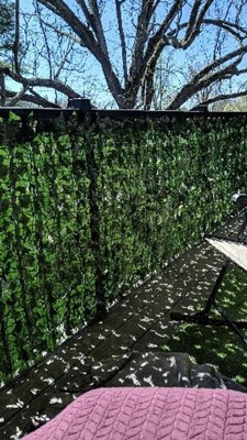 Best Choice Products 96x72in Artificial Faux Ivy Hedge Privacy Fence Screen  For Outdoor Decor, Garden, Yard - Green : Target