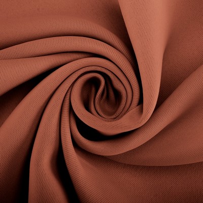 Terracotta Blackout Grommet Curtain Panel, 40" x 84" Polyester
