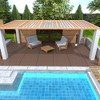2FT Patio Deck Tiles, DIY Module Interlocking Decking Tiles Floor Tile 24pcs - 2 of 4