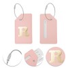 Unique Bargains Luggage Tag Pink 1 Pc - 3 of 4