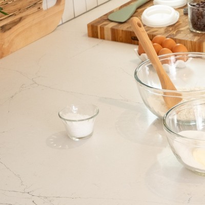 Libbey Clear Glass Cupcake Baking Dishes with White Lids, Set of 16