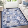 Washable Rugs for Kitchen Throw Ultra-Thin Area Rugs for Bedroom Accent Print Distressed Floor Carpet for Laundry Living Room - 3 of 4
