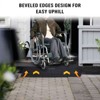 Karl Home 44.5 in. x 9.5 in. x 1 in. Black Rubber Threshold Speed Ramp Wheelchair Ramp - 3 of 4