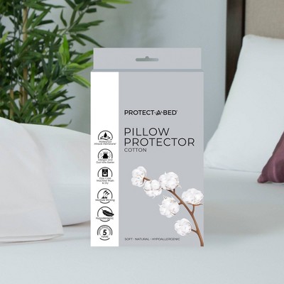 Standard Jersey Pillow Protector - Protect-A-Bed