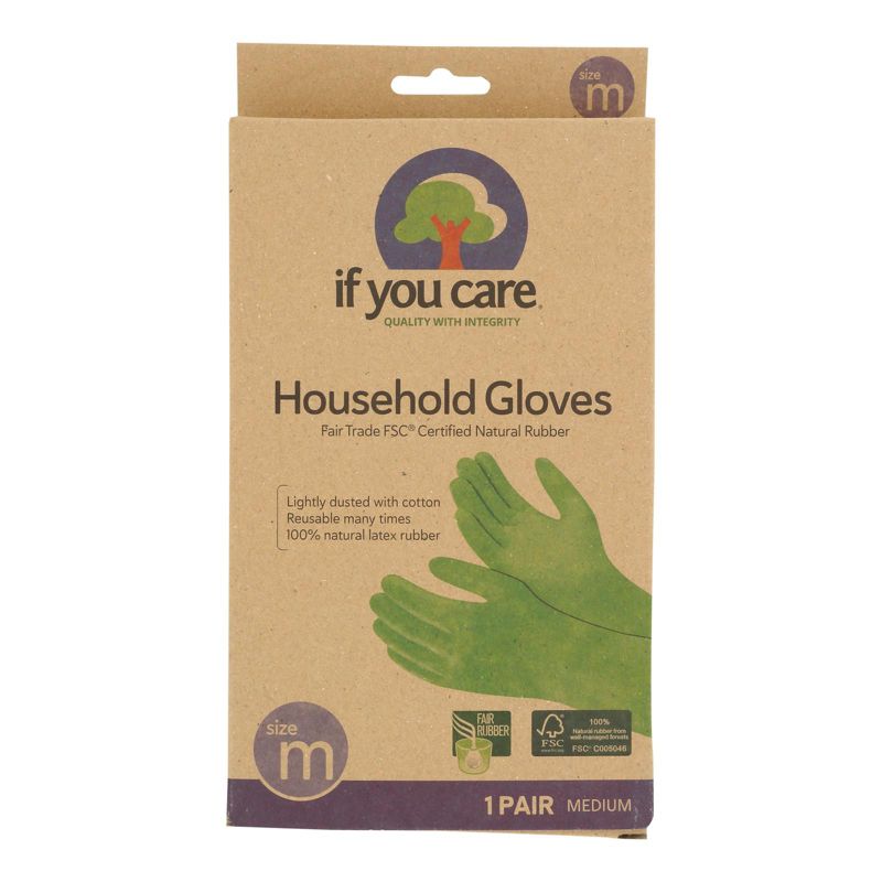 If You Care Medium Household Gloves - Case of 12/1 ct, 2 of 4