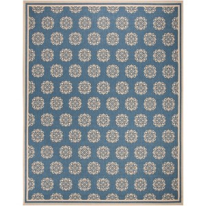 Linden LND181 Power Loomed Indoor/Outdoor Rugs - Safavieh - 1 of 4