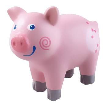 HABA Little Friends Piglet - 2" Farm Animal Toy Figure