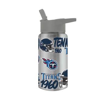 Titans 32 oz. Black Etched Water Bottle - Official Tennessee Titans Store