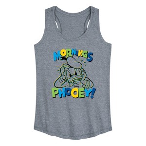 Women's - Disney - Mornings Phooey Graphic Racerback Tank - 1 of 4