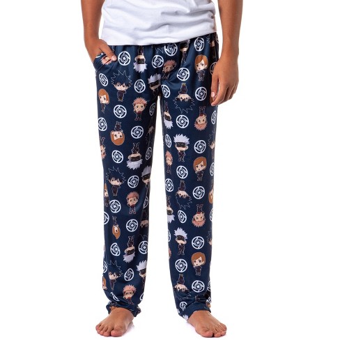 Naruto Anime Chibi Character Aop Orange Mens Sleep Pajama Pants : Target