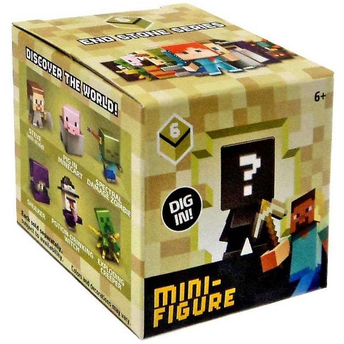 Minecraft End Stone Series 6 Mystery Pack Target - mystery mystery box series 6 roblox toys