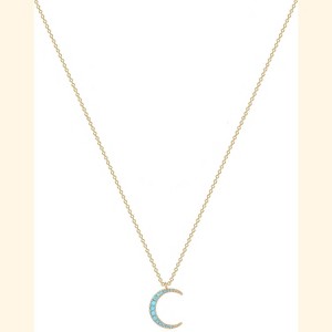 Layered Heart & Arrow Necklace for Women, 18K Gold Plated Dainty Long Choker - 1 of 4