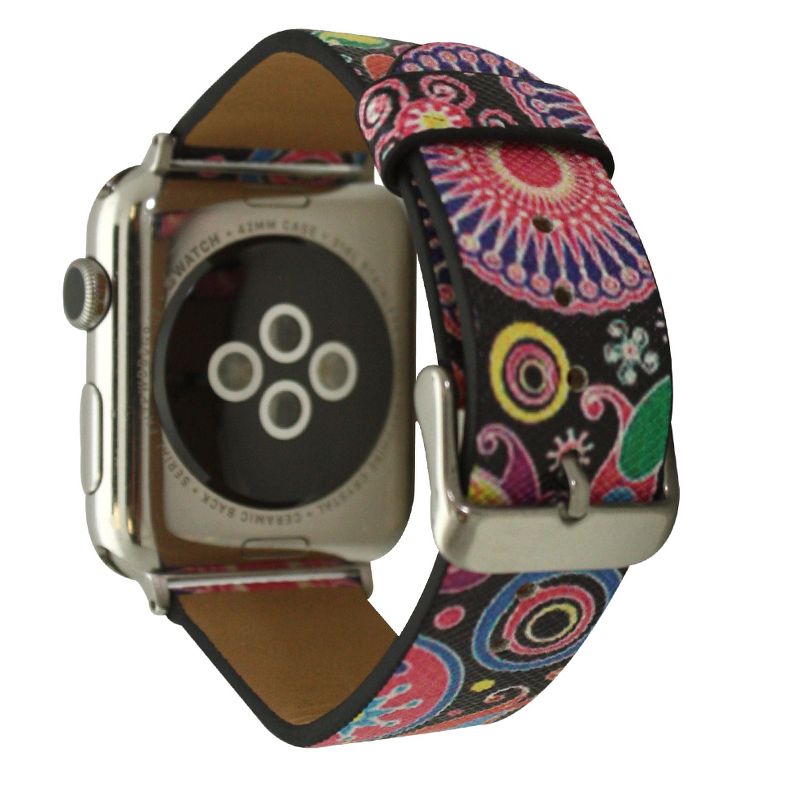 Olivia Pratt Leather Animal Print Apple Watch Band., 4 of 6