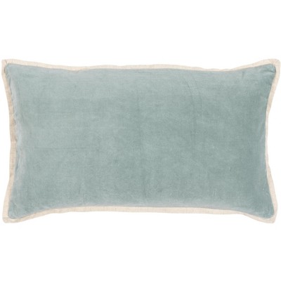 KAF Home Velvet Flange Decorative Pillow