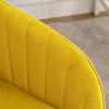CAVINAS Adjustable Office Chair, Velvet Home Office Desk Chair, Ergonomic Office Chair, Swivel Chair, Backrest Seat, Desk Chair Comfy - 4 of 4