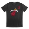 NBA Miami Heat Boys' Bam Adebayo Performance T-Shirt - 2 of 3