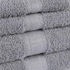 Angel Sar 18-Piece Bath Towel Set, Solid Color Cotton Towel Collection with OEKO-TEX Certification - 2 of 4