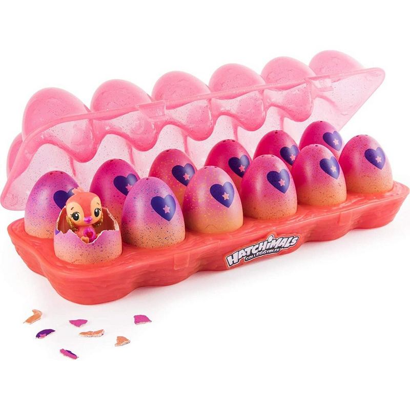 Hatchimals CollEGGtibles, Neon Nightglow 12 Pack Egg Carton with Season 4 CollEGGtibles, for Ages 5 and Up, 1 of 4