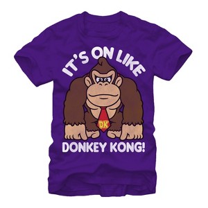 Men's Nintendo Donkey Kong Fist Pump T-Shirt - 1 of 3