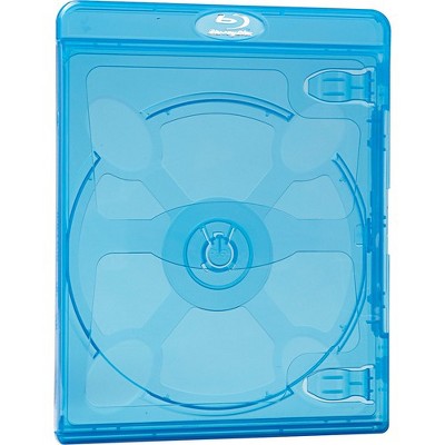 Verbatim Blu-Ray DVD Blue Cases - 30pk - Plastic