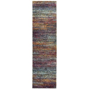 Oriental Weavers Atlas 8037B Multi-colored Indoor Area Rug - 2'6" x 12' - 1 of 4
