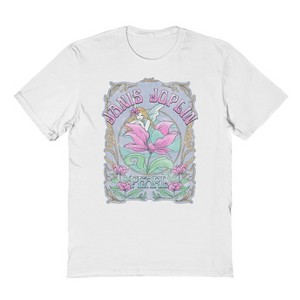 Janis Joplin Men's Janis Pearl Short Sleeve Graphic Cotton T-Shirt - 1 of 1