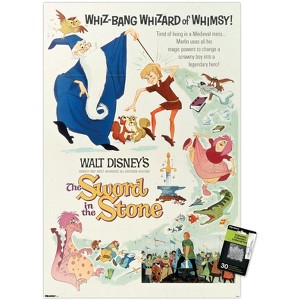 Trends International Disney The Sword in the Stone (1963) - Group One Sheet Unframed Wall Poster Prints - 1 of 4