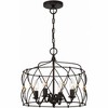 Crystorama Lighting Zucca 4 - Light Chandelier in  English Bronze/Antique Gold - 4 of 4