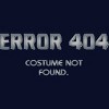 Junior's Design By Humans Error 404 Costume not found, Halloween Design By InfaredDesigns T-Shirt - 2 of 3