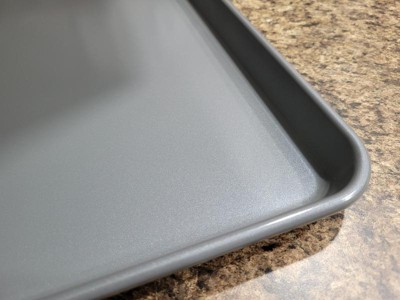 Non-stick 15” x 21” Steel Baking Sheet, Grey