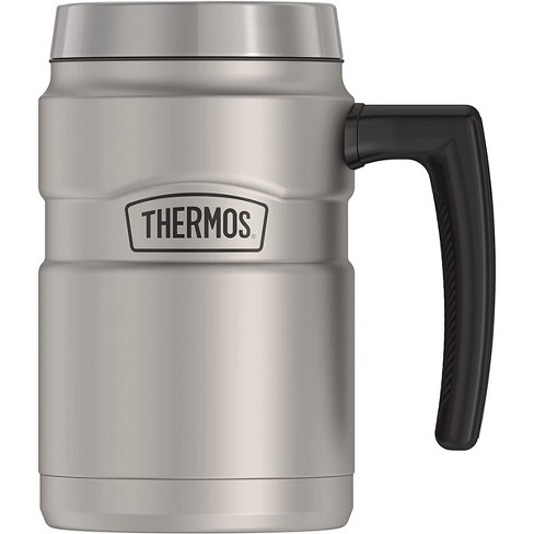 Thermos Vacuum Insulated Stainless Steel Coffee Cup Insulator - Silver/gray  : Target