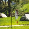 Woodstock Windchimes Singing in the Rain Chime, Wind Chimes For Outside, Wind Chimes For Garden, Patio, and Outdoor Decor, 25"L - 2 of 4