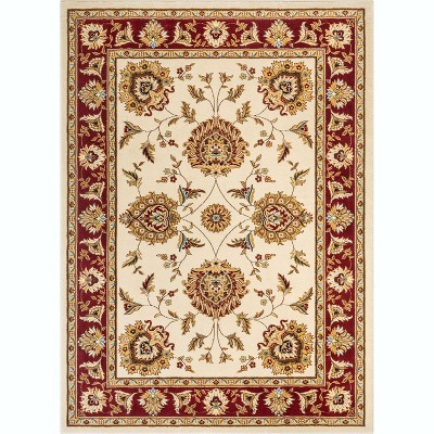 Well Woven Sultan Sarouk Oriental Persian Floral Formal Traditional Modern Classic Thick Soft Area Rug