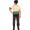 Inspirit DesignsOne Piece Kids' Roronoa Zoro Halloween Costume Jumpsuit - Green  10-12 - 2 of 2